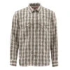 Simms Big Sky Longsleeve Shirt -Fishing Gear Store 10661 780 big sky ls shirt dark stone plaid f19 hires 4