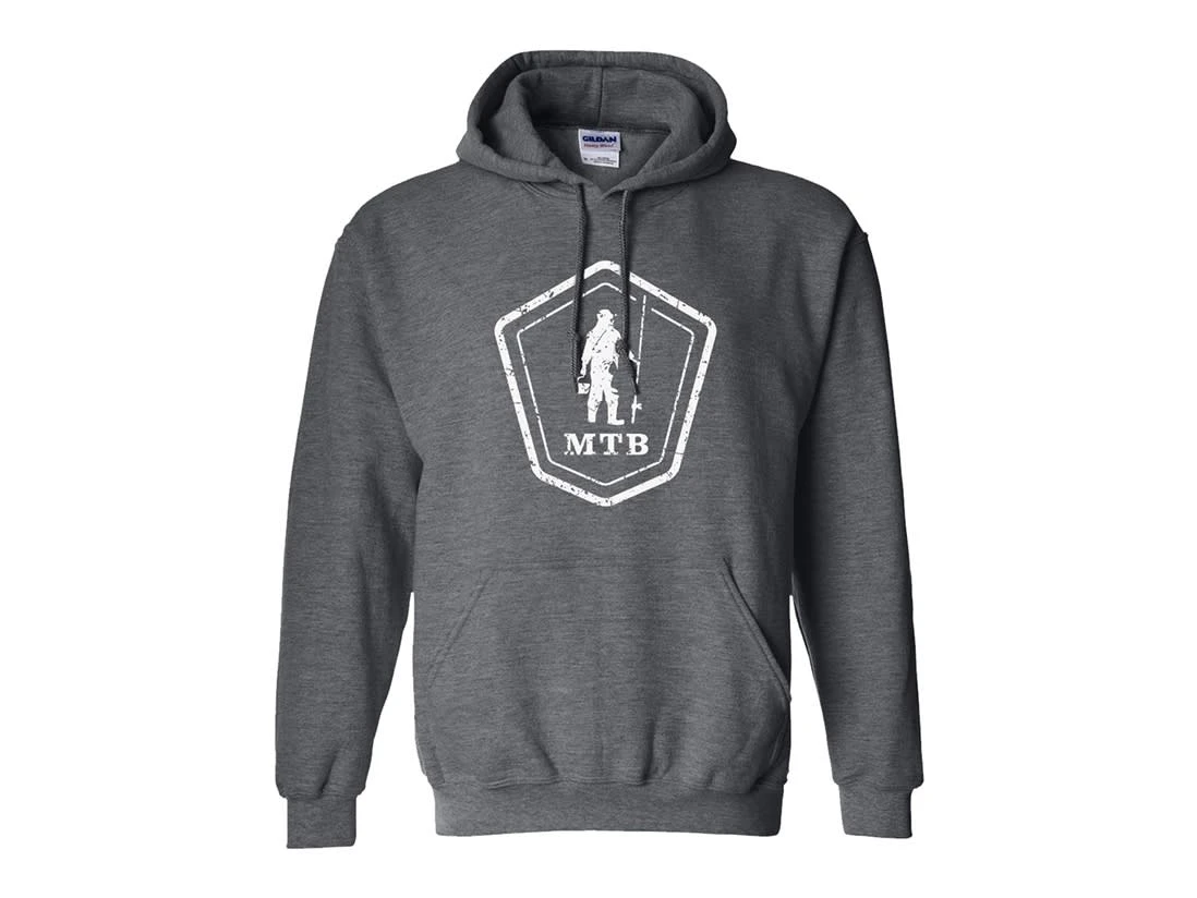 MTB Crest Logo Distressed Hoodie 3 MTB Crest Logo Distressed Hoodie