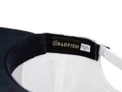 Badfish Custom Parts Trucker Hat -Fishing Gear Store badfish motor hat inside detail