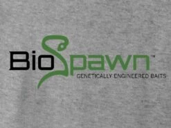 BioSpawn T-Shirt 9 BioSpawn T-Shirt -Fishing Gear Store biospawn grey logo webv1