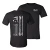 Bux Arrow Flag T-Shirt -Fishing Gear Store bux black arrowflag tshirt 50 01 bux 10000ho