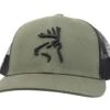 BUX Head Logo Hat -Fishing Gear Store bux lodenblack headlogohat 50 25 bux 10002a