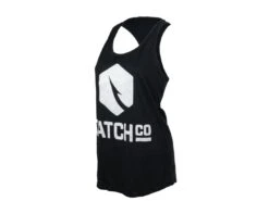 Catch Co. Women's Tank Top -Fishing Gear Store catchco black womenstanktop angled 50 99 cco 10000