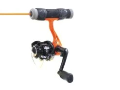Clam Genz Spring Bobber Ice Combo -Fishing Gear Store clam genzspringbobbericecombo reel 42 01 cpt 10004a