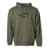 DUX Cupped Hoodie -Fishing Gear Store dux cupped hoodie army green2 5