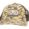 DUX Camo Hat -Fishing Gear Store dux cuppedduxcamo camohat 50 25 dux 10005a