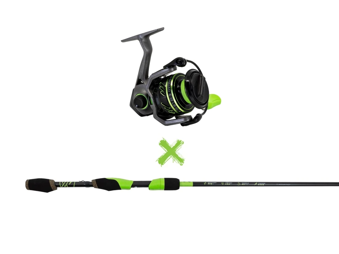 Googan Squad Green Series Spinning Reel & Finesse Rod Bundle 3 Googan Squad Green Series Spinning Reel & Finesse Rod Bundle