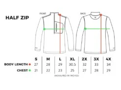 Googan Squad Half-Zip 31 Googan Squad Half-Zip -Fishing Gear Store googan performance half zip sc 1