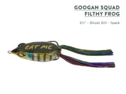Googan Squad Filthy Frog Savings Bundle 13 Googan Squad Filthy Frog Savings Bundle -Fishing Gear Store googansquad filthyfrog savingsbundle ghostgill