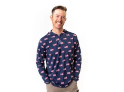 Googan Squad Hooded Long-Sleeve -Fishing Gear Store googansquad gsmericaflag hoodedlong sleeve 51 10 ggs 10011m