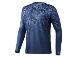 HUK Icon X Tide Change Fade Long Sleeve Shirt -Fishing Gear Store huk atlantic iconxtidechangefadels front 51 10 huk 10002a 5