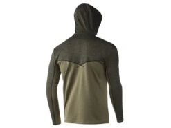 HUK Icon X Coldfront Hoodie -Fishing Gear Store huk heathermoss iconxcoldfronthoodie back 51 10 huk 10008h