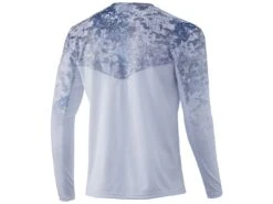 HUK Icon X Tide Change Fade Long Sleeve Shirt -Fishing Gear Store huk iconxtidechangefadels hogsback back 51 10 huk 10002