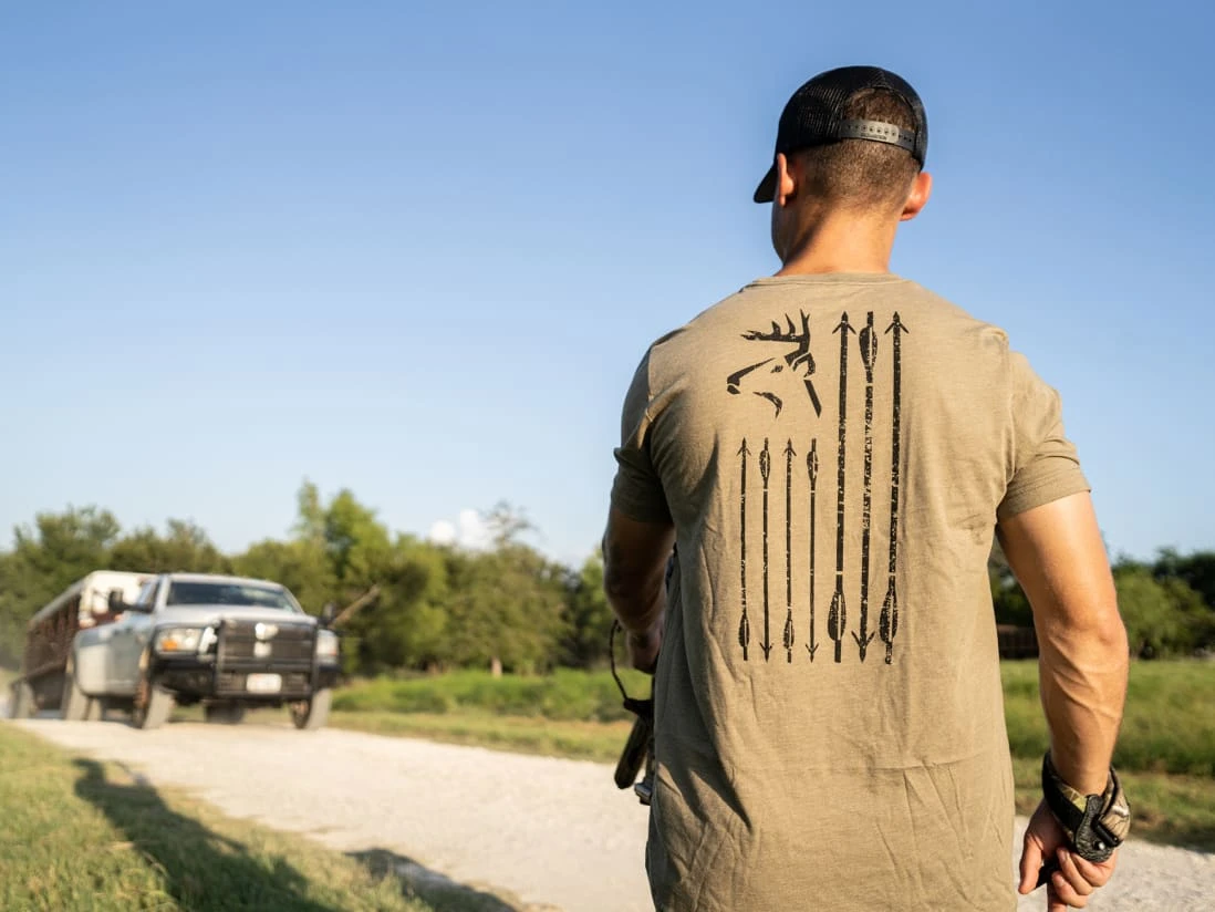 Bux Arrow Flag T-Shirt 6 Bux Arrow Flag T-Shirt - Image 4