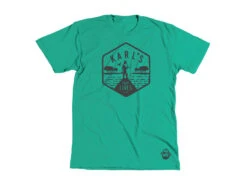 Karl's Texas Badge T-shirt -Fishing Gear Store mockup green texasbadge tshirt 50 01 krl 10005f