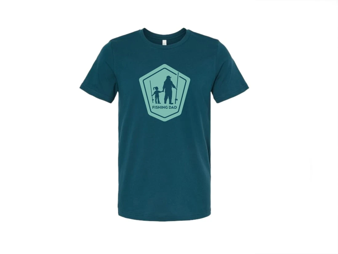 Fishing Dad With Daughter T-Shirt 3 Fishing Dad With Daughter T-Shirt