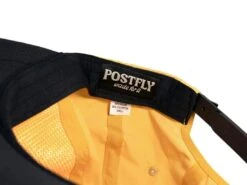 Postfly All Day Long Performance Lid -Fishing Gear Store pf yellow hat inside detail