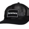 Simms Mesh All-Over Trucker -Fishing Gear Store simms meshallovertrucker black frontangle 50 25 sim 10021b 1