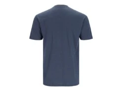 Simms Sunset T-Shirt -Fishing Gear Store simms navyheather sunsettshirt back 50 01 sim 10009ns