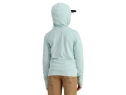 Simms Kids Bugstopper® Hoody -Fishing Gear Store simms seabreezeheather kidsbugstopperhoody modelback 50 99 sim 100010sbs