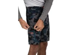 Simms Seamount Board Shorts -Fishing Gear Store simms seamountboardshorts woodlandcamostorm lifestyle1 51 20 sim 10000