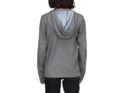 Simms Kids Bugstopper® Hoody -Fishing Gear Store simms steelheather kidsbugstopperhoody modelback 50 99 sim 100010shs